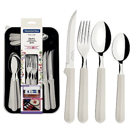FAQUEIRO INOX 25PC TULUM OFF