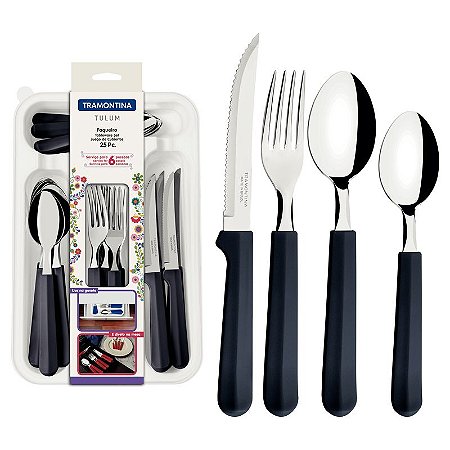FAQUEIRO INOX 25PC TULUM ONI