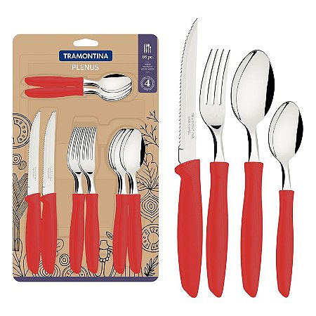 FAQUEIRO INOX 16PC PLENUS VER