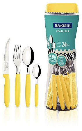 FAQUEIRO INOX 24PC IPANEMA AMA
