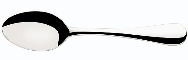 COLHER MESA ACO INOX C/PRATA