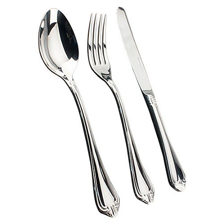 FAQUEIRO VICTORIAN 101 PECAS EM ACO INOX 18/10 3,0 MM DE ESPESSURA