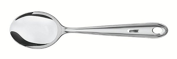COLHER ARROZ ACO INOX C/RASGO