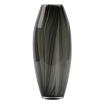 VASO DE VIDRO PRETO