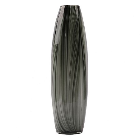 VASO DE VIDRO PRETO