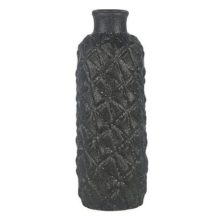 VASO DE CERAMICA PRETO