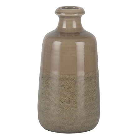 VASO DE CERAMICA BEGE
