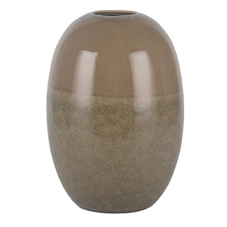 VASO DE CERAMICA BEGE