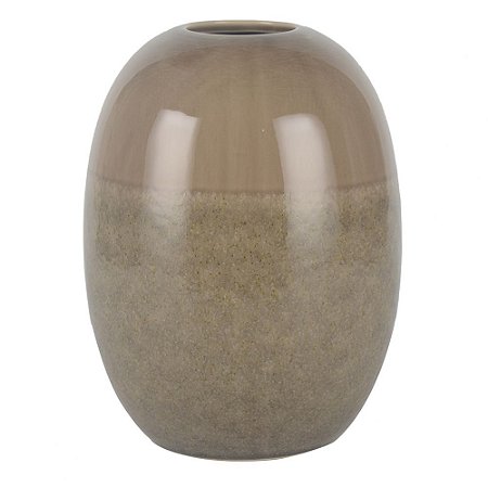 VASO DE CERAMICA BEGE