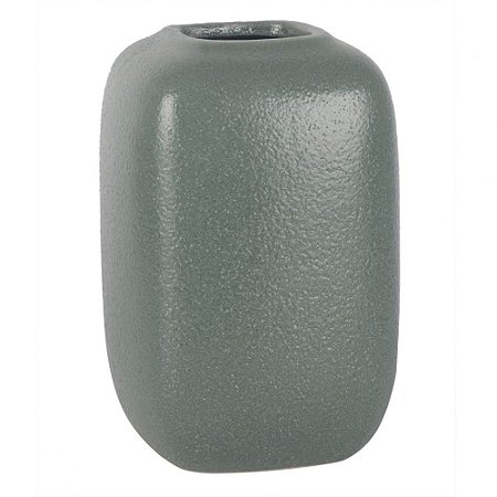 VASO DE CERAMICA CINZA