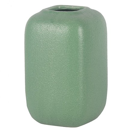 VASO DE CERAMICA VERDE