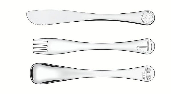 JG.TALHERES ACO INOX 3PCS LE PETIT