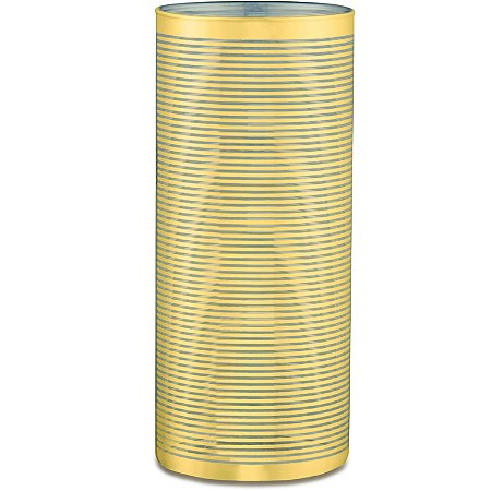VASO DOURADO EM VIDRO