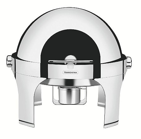 RECHAUD ACO INOX REDONDO TP.GIRAT.
