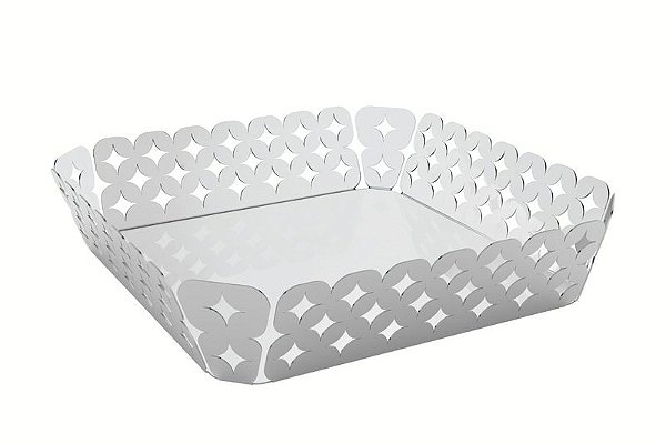 CESTO PARA PAO ACO INOX LUCE