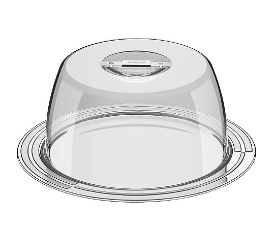 JG.ACO INOX PORTA-QUEIJO 2PCS.CICLO