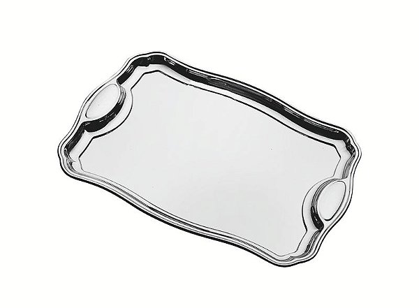 BANDEJA RETANGULAR ACO INOX CLASSIC