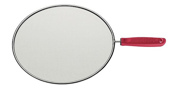 TELA FRITURA INOX 30CM UTILITA VER