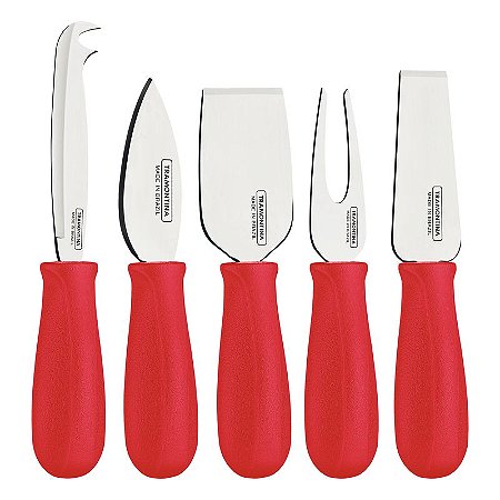 JOGO P/QUEIJO INOX 5PC HARMONIZ VER