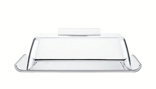 MANTEIGUEIRA ACO INOX C/TP.QUADRATA