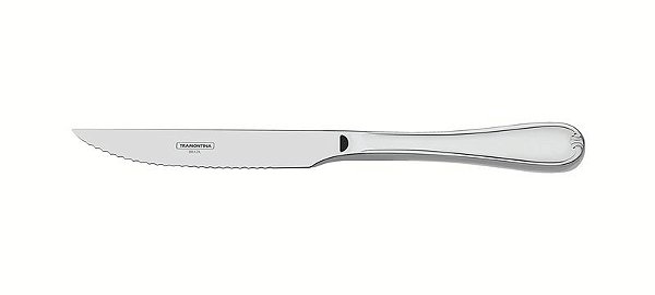 FACA CHURRASCO ACO INOX VICENZA FOR