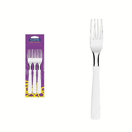 CONJ GARFO MESA INOX 3PC NEW KO BRA