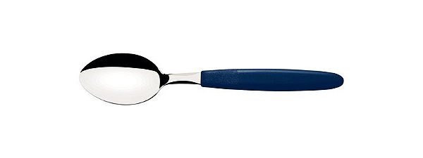 COLHER CHA INOX IPANEMA AZU