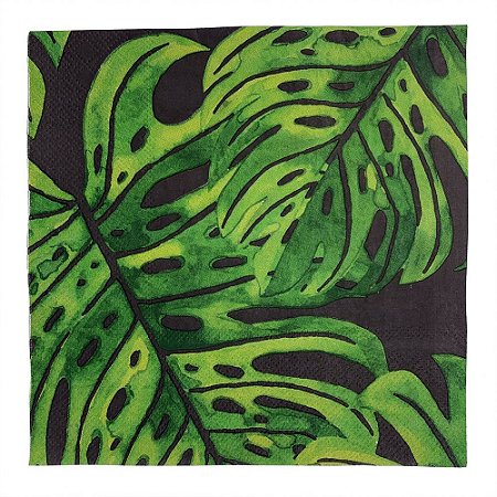 KIT 4 CJ COM 20 GUARDANAPOS DE PAPEL PRETO COSTELA DE ADAO