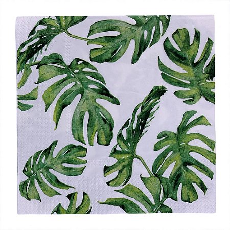 KIT 4 CJ COM 20 GUARDANAPOS DE PAPEL BRANCO COSTELA DE ADAO