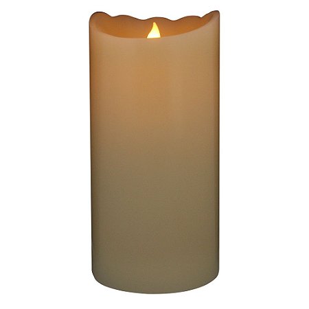 VELA DE LED 10CM X 10CM X 20CM