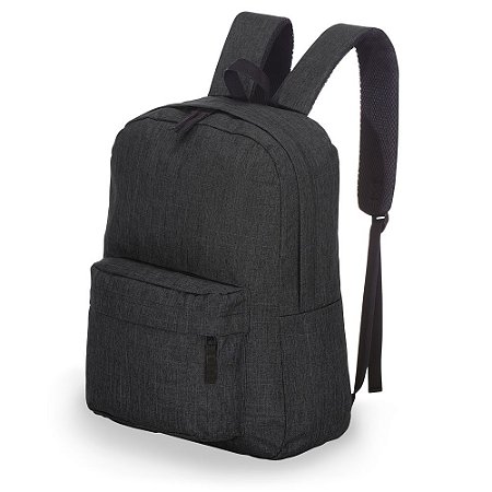 MOCHILA POLIESTER PRETA MC300