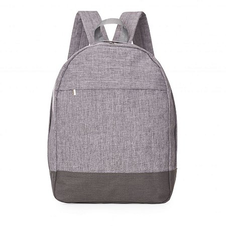 MOCHILA POLIESTER CINZA MC290
