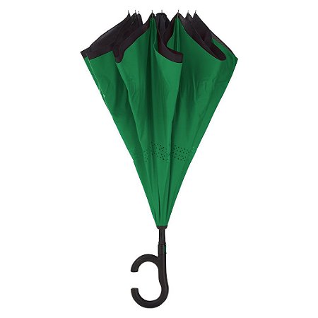 GUARDA CHUVA INVERTIDO VERDE GC1050