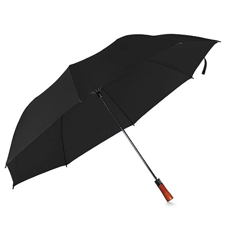 GUARDA CHUVA CABO MADEIRA PRETO GC1000