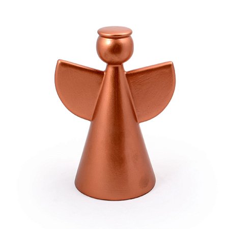 ORNAMENTO MODELO ANJO GRANDE COBRE