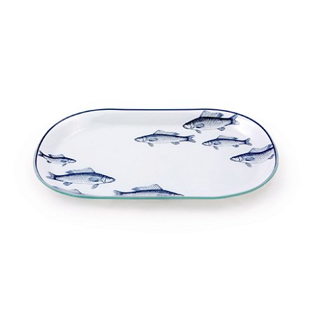 ORNAMENTO DE VIDRO OVAL GRANDE