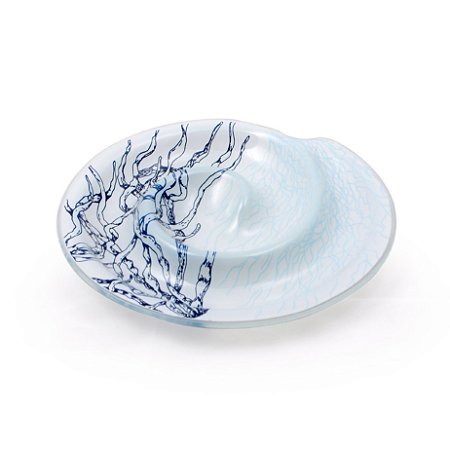 ORNAMENTO DE VIDRO CARACOL PEQUENO