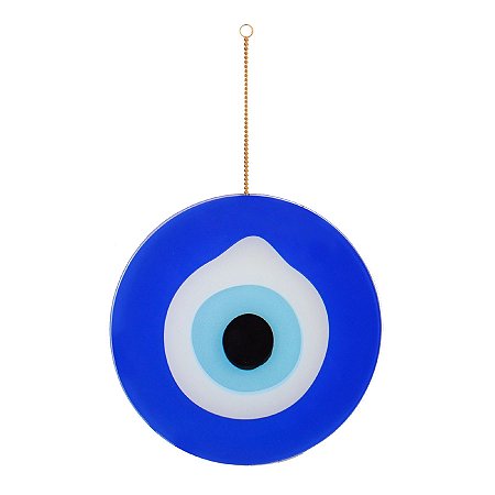 AMULETO VIDRO DECORATIVO PARA PORTA - OLHO GREGO