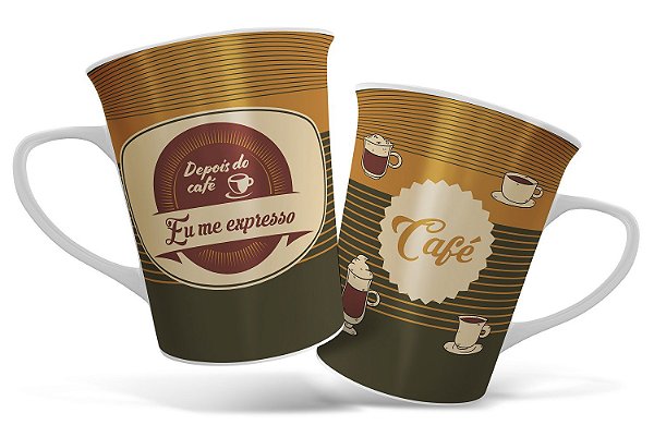 CANECA CAFÉ RETRO 340ML