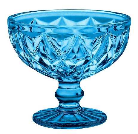 JOGO 6 TAÇAS DE SOBREMESA AZUL 310ML