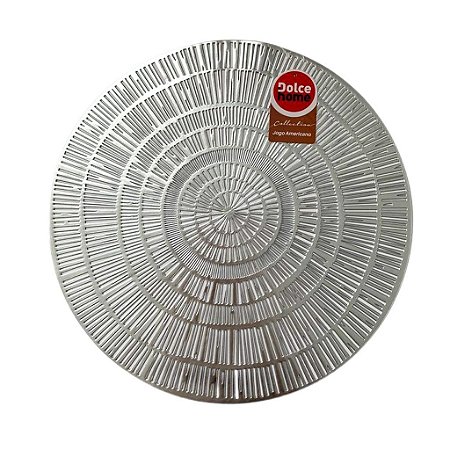 JOGO AMERICANO EGITO PRATA 38CM