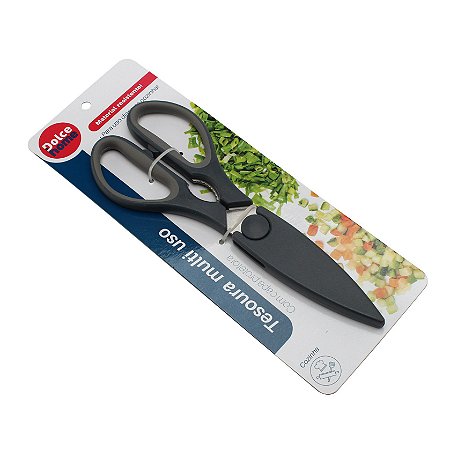 TESOURA MULTI USO COM PROTECAO GOURMET