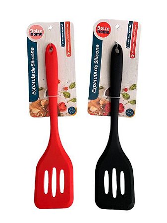ESPATULA FURADA DE SILICONE CHEF 29,5CM