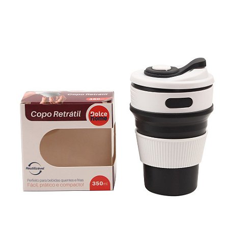 COPO RETRATIL DE SILICONE 350ML