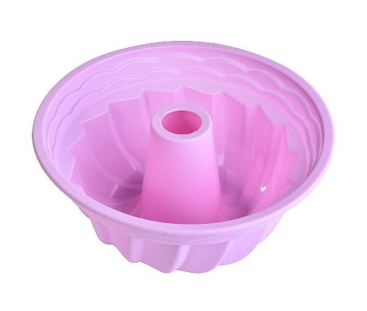 FORMA DE SILICONE PARA PUDIM 21,5X8,5CM