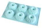 FORMA DE MINI BOLO DE SILICONE