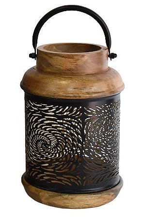 LANTERNA DECORATIVA 15X15X23CM