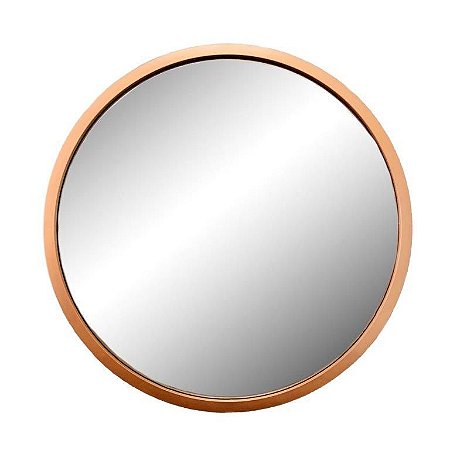 ESPELHO DECORATIVO ROSE GOLD - 52X52X1,5CM
