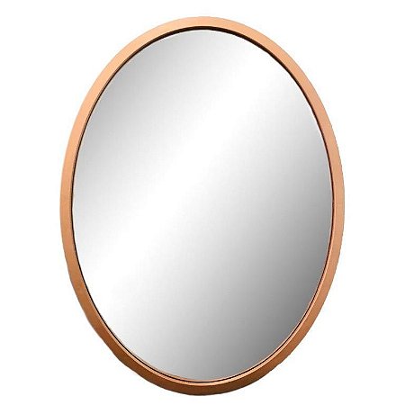 ESPELHO DECORATIVO ROSE GOLD - 62X46X1,5CM
