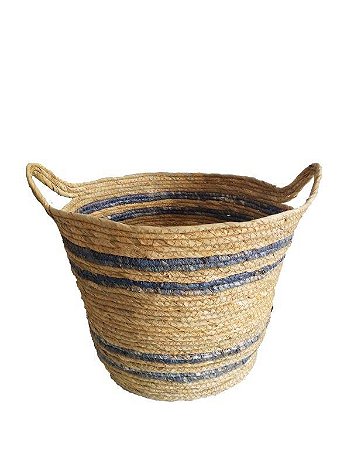 CESTO DE SEAGRASS TRIBOS - 29X29X23CM